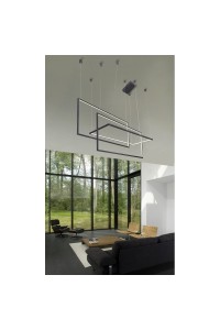 AZZARDO lampa wisząca METRIC czarna