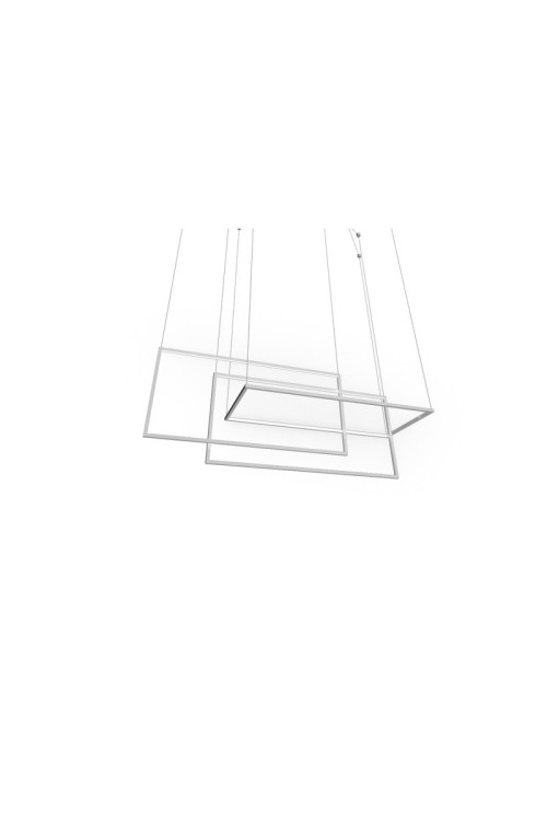 AZZARDO lampa wisząca METRIC biała