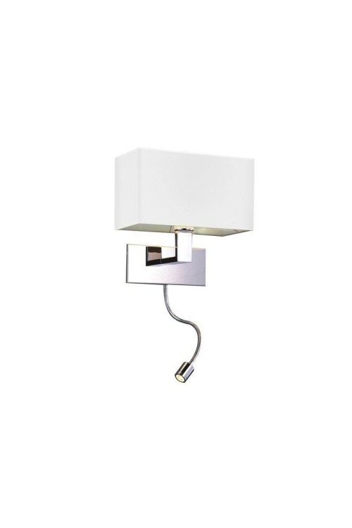 AZZARDO lampa ścienna MARTENS WALL LED    biała