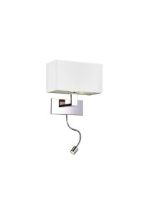 AZZARDO lampa ścienna MARTENS WALL LED    biała
