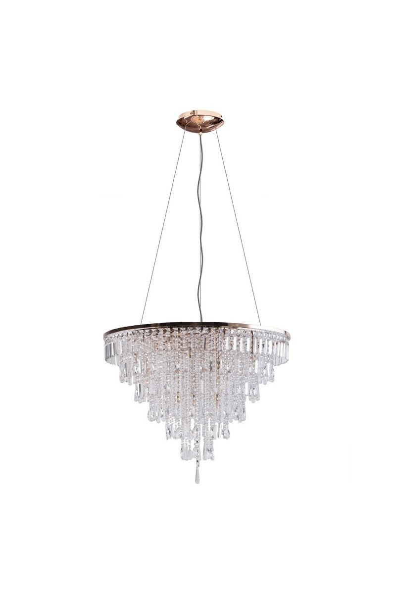 AZZARDO lampa wisząca KALABRIA XL złota