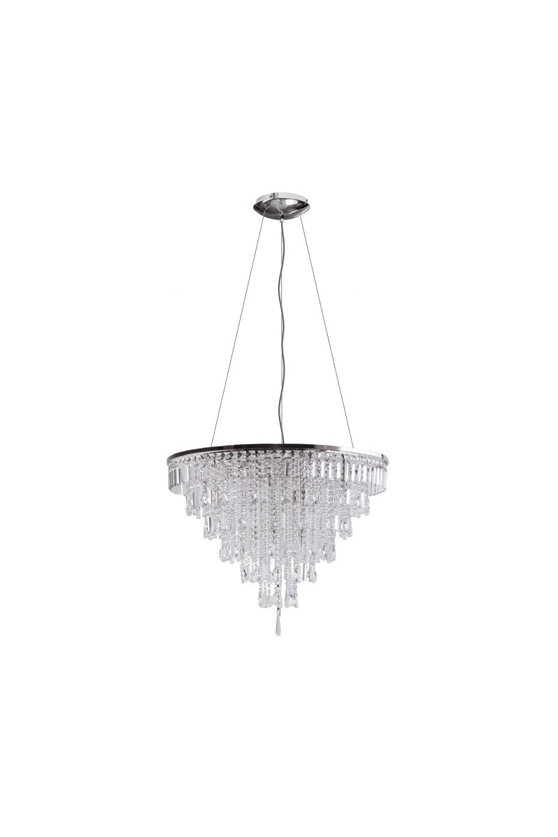 AZZARDO lampa wisząca KALABRIA XL         chromowana