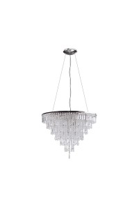 AZZARDO lampa wisząca KALABRIA XL         chromowana