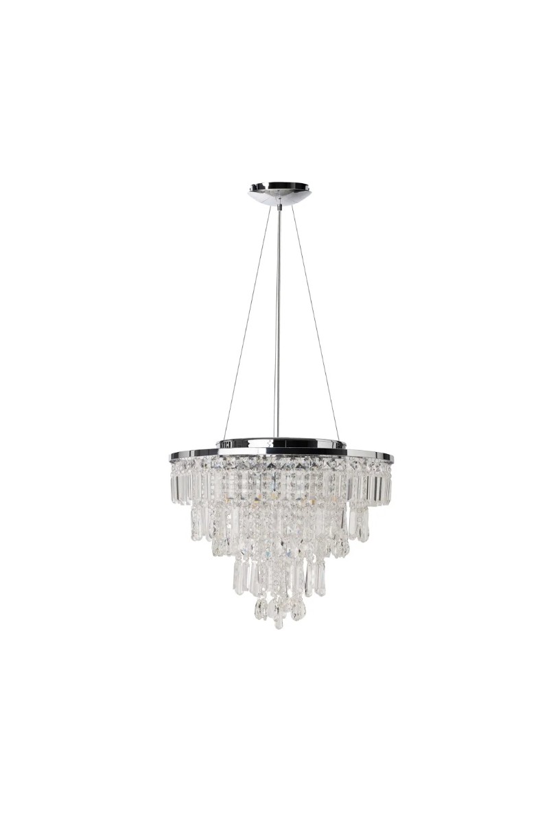AZZARDO lampa wisząca KALABRIA            chromowana