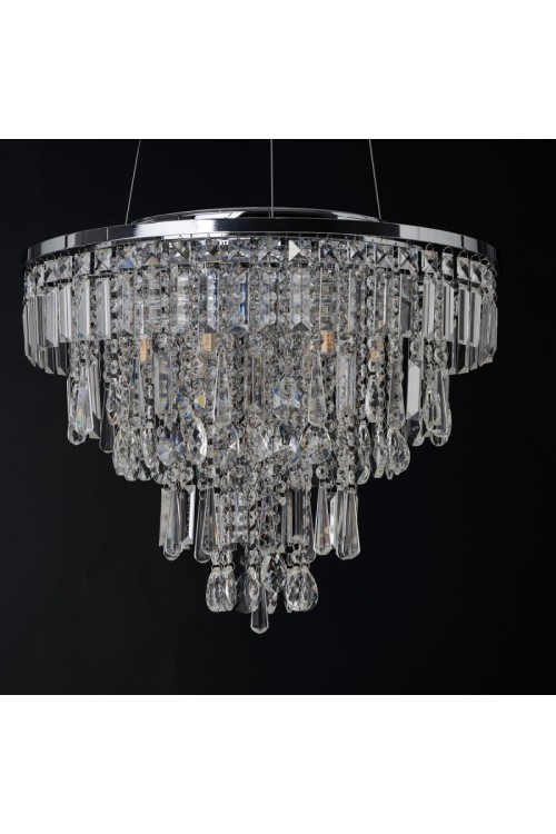 AZZARDO lampa wisząca KALABRIA            chromowana