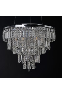 AZZARDO lampa wisząca KALABRIA            chromowana