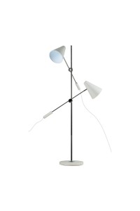 AZZARDO lampa podłogowa KAJA biała