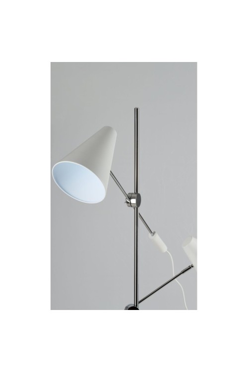 AZZARDO lampa podłogowa KAJA biała