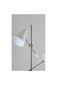 AZZARDO lampa podłogowa KAJA biała