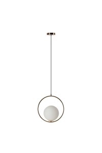 AZZARDO lampa wisząca JUMBO 1 złota