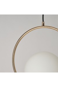 AZZARDO lampa wisząca JUMBO 1 złota