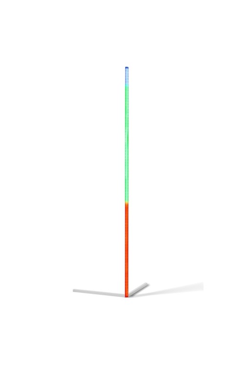 AZZARDO lampa podłogowa JOHNNY RGB FLOOR  czarna