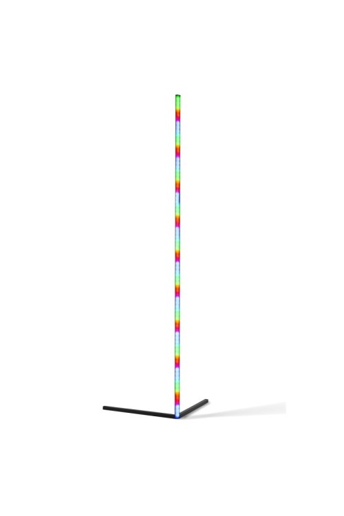 AZZARDO lampa podłogowa JOHNNY RGB FLOOR  czarna