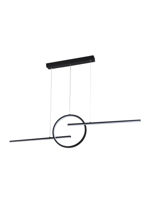 AZZARDO lampa wisząca LAUREN 3-STEP DIMM  czarna