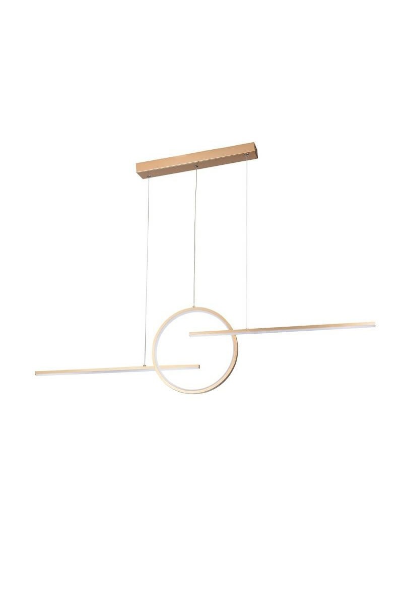 AZZARDO lampa wisząca LAUREN 3-STEP DIMM  złota