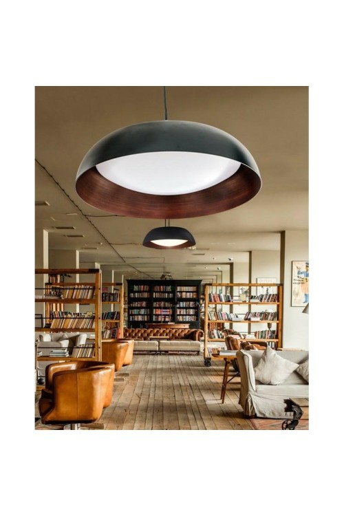 AZZARDO lampa wisząca LENOX 60 czarna