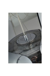 AZZARDO lampa wisząca BALORO M            chromowana
