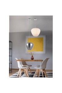 AZZARDO lampa wisząca BALORO M            chromowana
