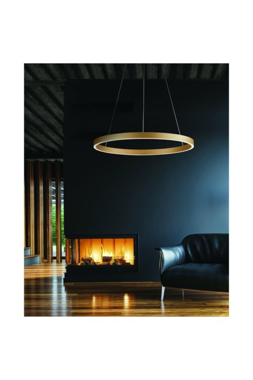 AZZARDO lampa wisząca ANDREA 100 3000K    DIMM (30W+70W) złota