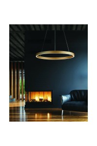 AZZARDO lampa wisząca ANDREA 80 3000K     DIMM (30W+50W) złota