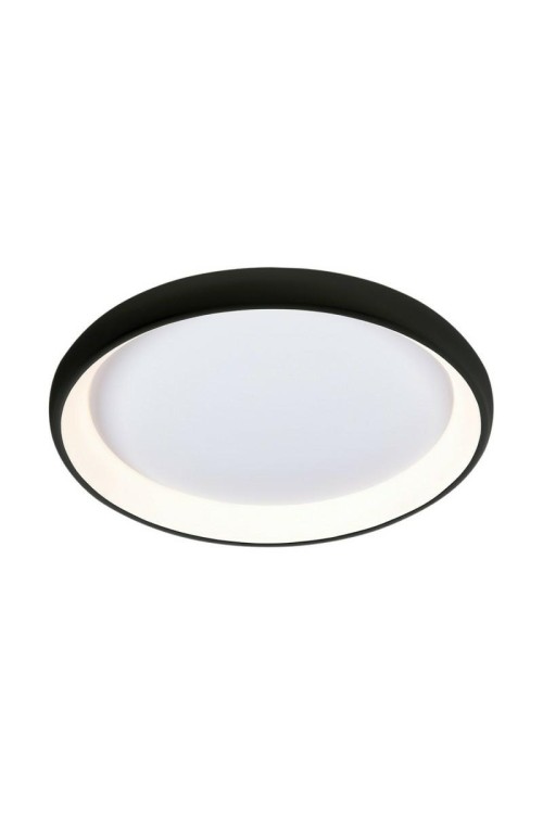 AZZARDO lampa sufitowa / plafon ANTONIO   TOP 61 CCT z pilotem czarna