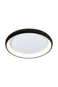 AZZARDO lampa sufitowa / plafon ANTONIO   TOP 61 CCT z pilotem czarna