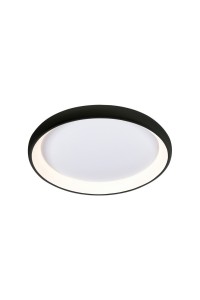 AZZARDO lampa sufitowa / plafon ANTONIO   TOP 41 CCT z pilotem czarna