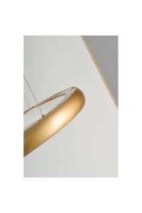 AZZARDO lampa wisząca ANTONIO 41 CCT      z pilotem złota