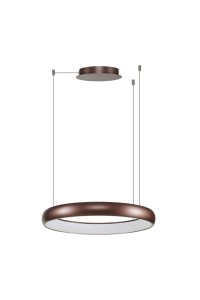 AZZARDO lampa wisząca ANTONIO 41 CCT      z pilotem brązowa