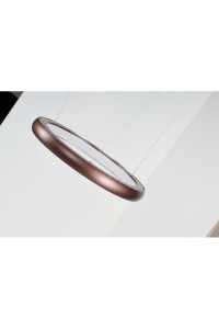 AZZARDO lampa wisząca ANTONIO 41 CCT      z pilotem brązowa