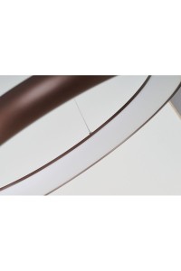 AZZARDO lampa wisząca ANTONIO 61 CCT      z pilotem brązowa