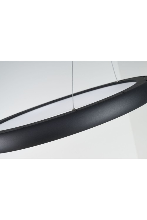 AZZARDO lampa wisząca ANTONIO 81 CCT      z pilotem czarna