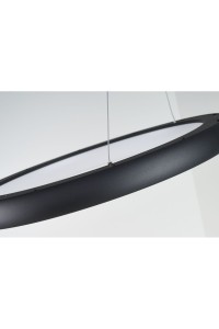 AZZARDO lampa wisząca ANTONIO 81 CCT      z pilotem czarna