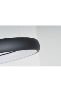 AZZARDO lampa wisząca ANTONIO 81 CCT      z pilotem czarna