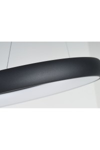 AZZARDO lampa wisząca ANTONIO 81 CCT      z pilotem czarna