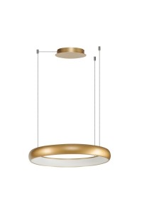 AZZARDO lampa wisząca ANTONIO 81 CCT      z pilotem złota