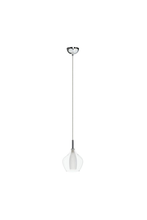 AZZARDO lampa wisząca AMBER MILANO 1      transparentna