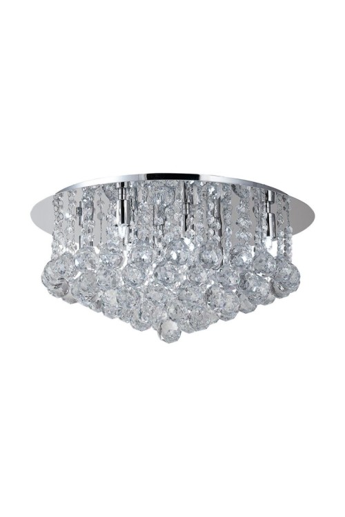 AZZARDO lampa sufitowa / plafon BOLLA 48  chromowana