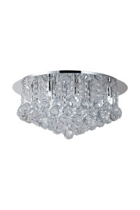 AZZARDO lampa sufitowa / plafon BOLLA 48  chromowana