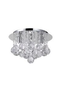 AZZARDO lampa sufitowa / plafon BOLLA 25  chromowana
