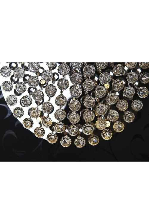 AZZARDO lampa sufitowa / plafon BOLLA 58  chromowana