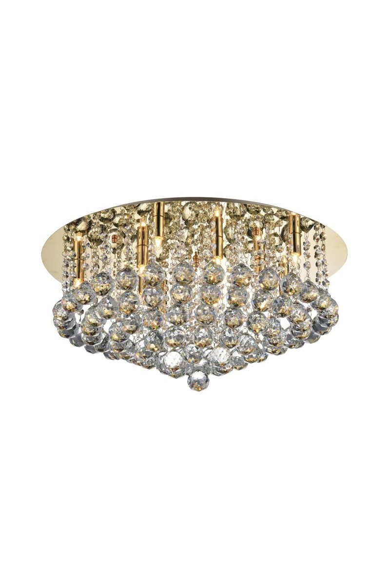 AZZARDO lampa sufitowa / plafon BOLLA 58  złota