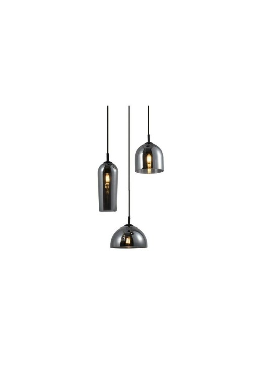 AZZARDO lampa wisząca BLANCA 3            chromowana