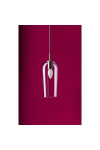AZZARDO lampa wisząca BLANCA 1            transparentna