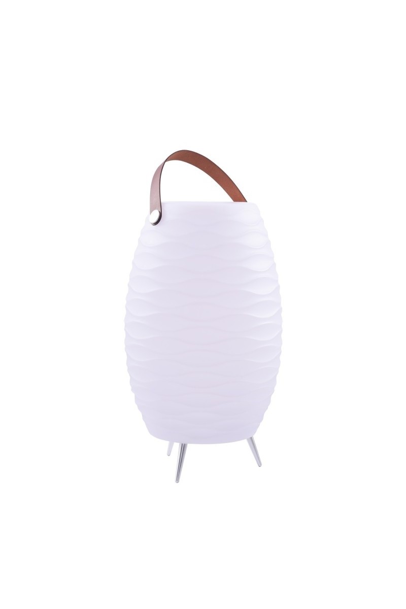 AZZARDO lampa podłogowa BOOMBOX BUCKET    RGBW z pilotem biała