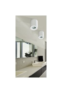AZZARDO lampa sufitowa / plafon BRANT     biała