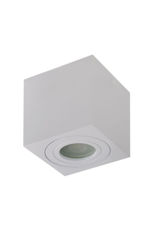 AZZARDO lampa sufitowa / plafon BRANT     SQUARE IP44 biała