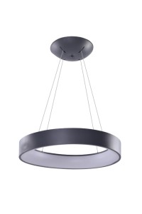 AZZARDO lampa wisząca SOLVENT R 110 CCT   SMART z pilotem szara