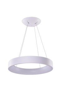 AZZARDO lampa wisząca SOLVENT R 110 CCT   SMART z pilotem biała