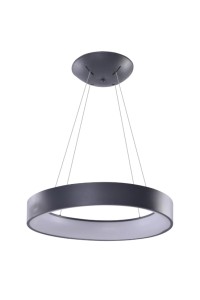 AZZARDO lampa wisząca SOLVENT R 80 CCT    SMART z pilotem szara